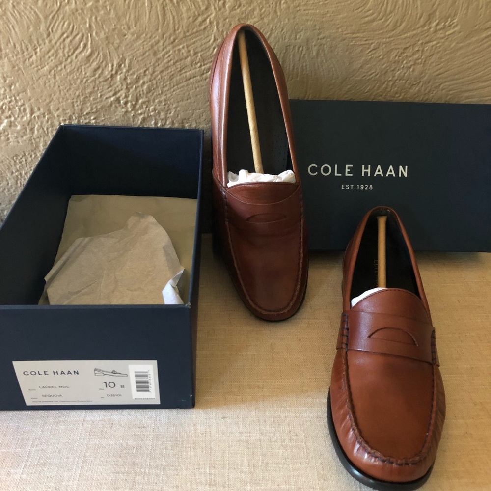 Never worn Cole Hann loafers